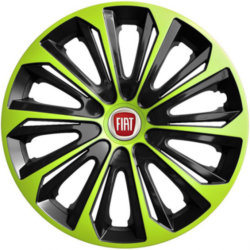 PUKLICE PRE FIAT 16" STRONG green/black 4ks